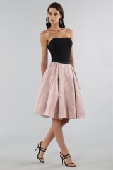 Drexcode - Pink skirt with pirnts.  - Antonio Marras - Sale - 3