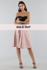 Drexcode - Pink skirt with pirnts.  - Antonio Marras - Sale - 2