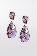 Drexcode - Purple earrings - Rosantica - Sale - 2