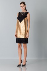 Drexcode - Gold short dress - Antonio Marras - Rent - 3