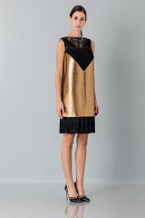 Drexcode - Gold short dress - Antonio Marras - Rent - 4