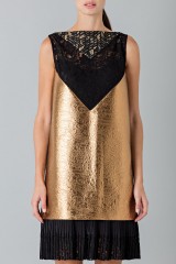 Drexcode - Gold short dress - Antonio Marras - Rent - 5