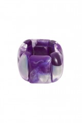 Drexcode - Purple resin bracelet - Sharra Pagano - Rent - 3