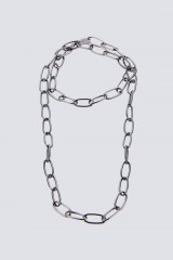 Drexcode - Silver chain necklace - Federica Tosi - Sale - 3