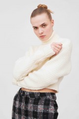 Drexcode - White turtleneck  - For Love and Lemons - Rent - 2