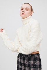 Drexcode - White turtleneck  - For Love and Lemons - Rent - 3