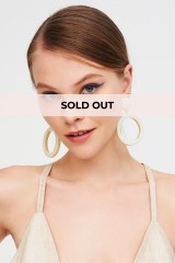 Drexcode - Ivory hoop earrings - Sharra Pagano - Sale - 1