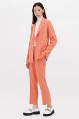 Drexcode - Salmon trouser suit - Giuliette Brown - Rent - 4