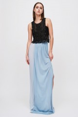 Drexcode - Top with transparencies and sequins  - Alberta Ferretti - Sale - 3