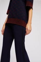 Drexcode - Pantaloni svasati blu - Gucci - Sale - 2