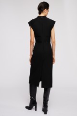 Drexcode - Black sheath dress with neckline - Gucci - Rent - 3