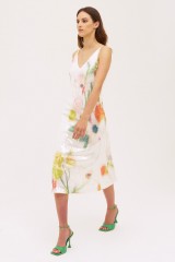 Drexcode - Floral sequin dress - Halston - Rent - 3