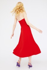 Drexcode - Abito cocktail rosso - Halston - Rent - 4