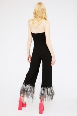 Drexcode - Jumpsuit with feathers - Halston - Sale - 4