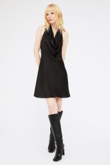 Drexcode - Black minidress - Halston - Sale - 1