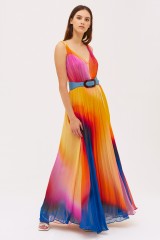 Drexcode - Tie&dye long dress - Halston - Sale - 1