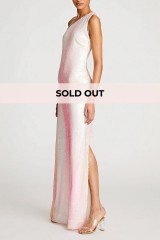 Drexcode - Abito monospalla paillettes - Halston - Sale - 3