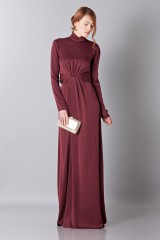 Drexcode -  Silk dress with back neckline - Vionnet - Rent - 4