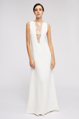 Drexcode - White dress with lace insert - Jessica Choay - Sale - 1