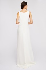 Drexcode - White dress with lace insert - Jessica Choay - Sale - 4