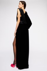 Drexcode - One shoulder velvet dress - Jessica Choay - Rent - 3
