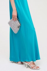 Drexcode - Turquoise knot dress - Juliet Noor - Rent - 3