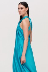 Drexcode - Turquoise knot dress - Juliet Noor - Rent - 4