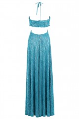 Drexcode - Turquoise lurex dress - Juliet Noor - Sale - 2