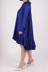 Drexcode - Blue shirt dress - Kathy Heyndels - Rent - 3