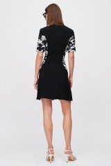 Drexcode - Black&white print dress - Kenzo - Sale - 3