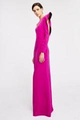 Drexcode - Fuchsia one shoulder dress - Kathy Heyndels - Sale - 2