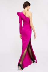 Drexcode - Fuchsia one shoulder dress - Kathy Heyndels - Sale - 3