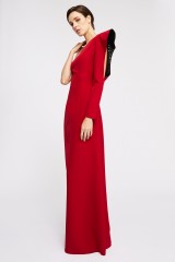Drexcode - Red one shoulder dress - Kathy Heyndels - Rent - 3