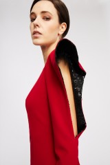 Drexcode - Red one shoulder dress - Kathy Heyndels - Rent - 2