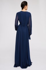 Drexcode - Blue long dress - Kathy Heyndels - Rent - 4