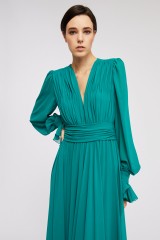 Drexcode - Long green dress - Kathy Heyndels - Sale - 3