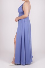 Drexcode - Long blue dress - Kathy Heyndels - Sale - 5