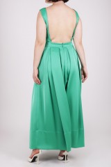 Drexcode - Long green dress - Kathy Heyndels - Rent - 3