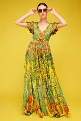 Drexcode -  Baroque Garden Yellow Dress - Koré Collections - Rent - 1