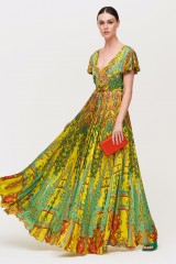 Drexcode -  Baroque Garden Yellow Dress - Koré Collections - Rent - 2