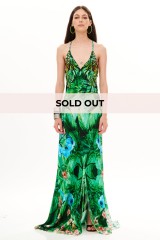 Drexcode - Long green dress - Koré Collections - Sale - 3