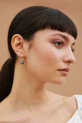 Drexcode - Hoop earrings with pendant - Luv Aj - Sale - 2