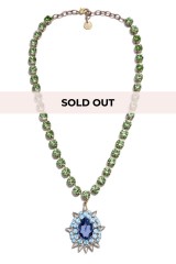 Drexcode - Green and blue necklace - Marina Fossati - Sale - 1