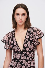 Drexcode - Flower print dress - Milly - Rent - 4