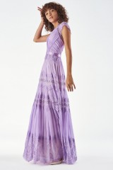 Drexcode - Lavender dress with lace applications - Catherine Deane - Rent - 3