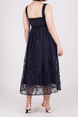 Drexcode - Sleeveless lace midi dress, - ML - Monique Lhuillier - Rent - 6