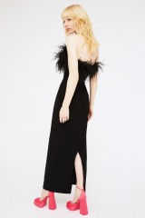 Drexcode - Sheath dress with feathers - The New Arrivals by Ilkyaz Ozel - Rent - 3