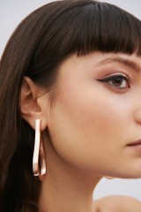 Drexcode - Drop earrings in rose gold-plated - Nani&Co - Rent - 1