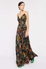 Drexcode - Metallic floral dress - Nicole Miller - Sale - 1