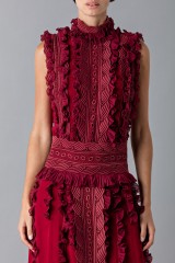 Drexcode - Short dress with overlaid lace - Antonio Berardi - Rent - 6